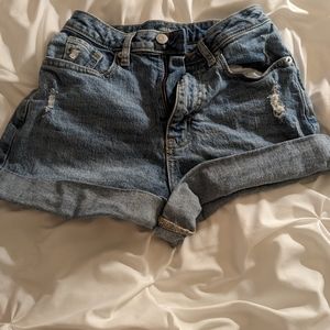 Wild Fable Super High Rise Rolled Cuff Shorts